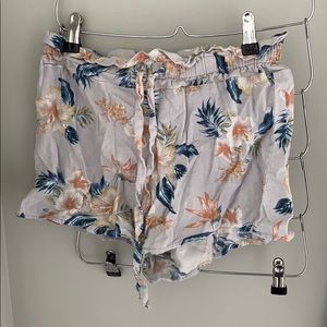 High Rise Floral Soft Short